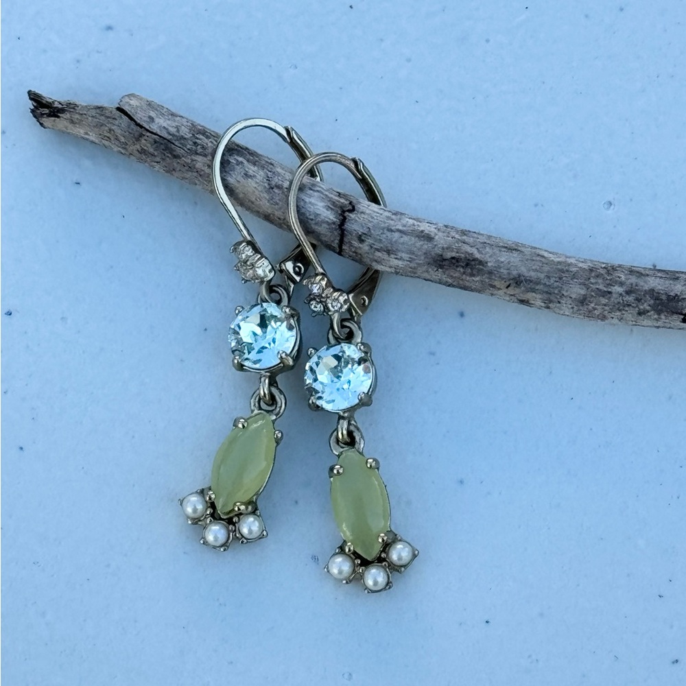 Aquamarine Dangle Earrings